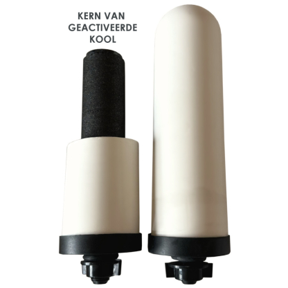 Tip: beste RVS waterfilter met kijkglaasje, keramisch, 10L reservoir, werkt zonder stroom - Afbeelding 4