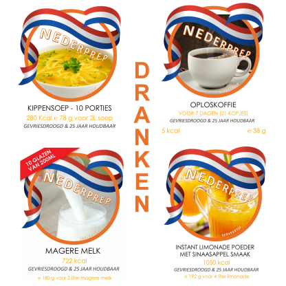 Tip: compleet NL noodrantsoen 6 maand 25jr houdbaar | 2.000 Kcal per dag | NEDERPREP - Afbeelding 5