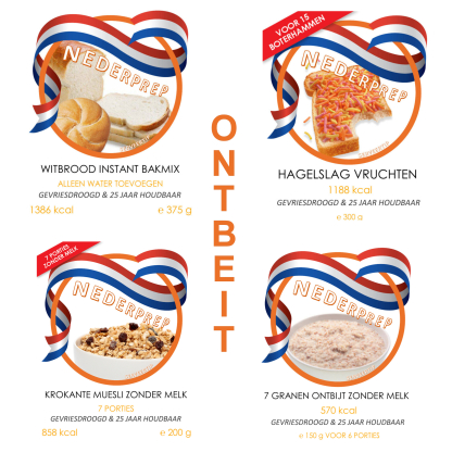 Tip: compleet NL noodrantsoen 6 maand 25jr houdbaar | 2.000 Kcal per dag | NEDERPREP - Afbeelding 6