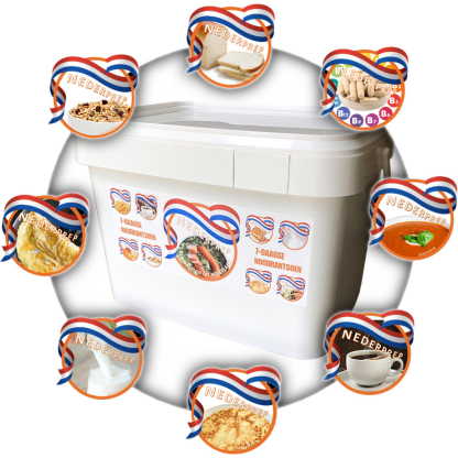 Tip: compleet NL noodrantsoen 1 maand 25jr houdbaar | 2.000 Kcal per dag | NEDERPREP - Afbeelding 4