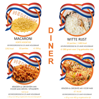 Tip: luxe 7 daags NL noodrantsoen 25jr houdbaar | 2.000 Kcal per dag - Afbeelding 7
