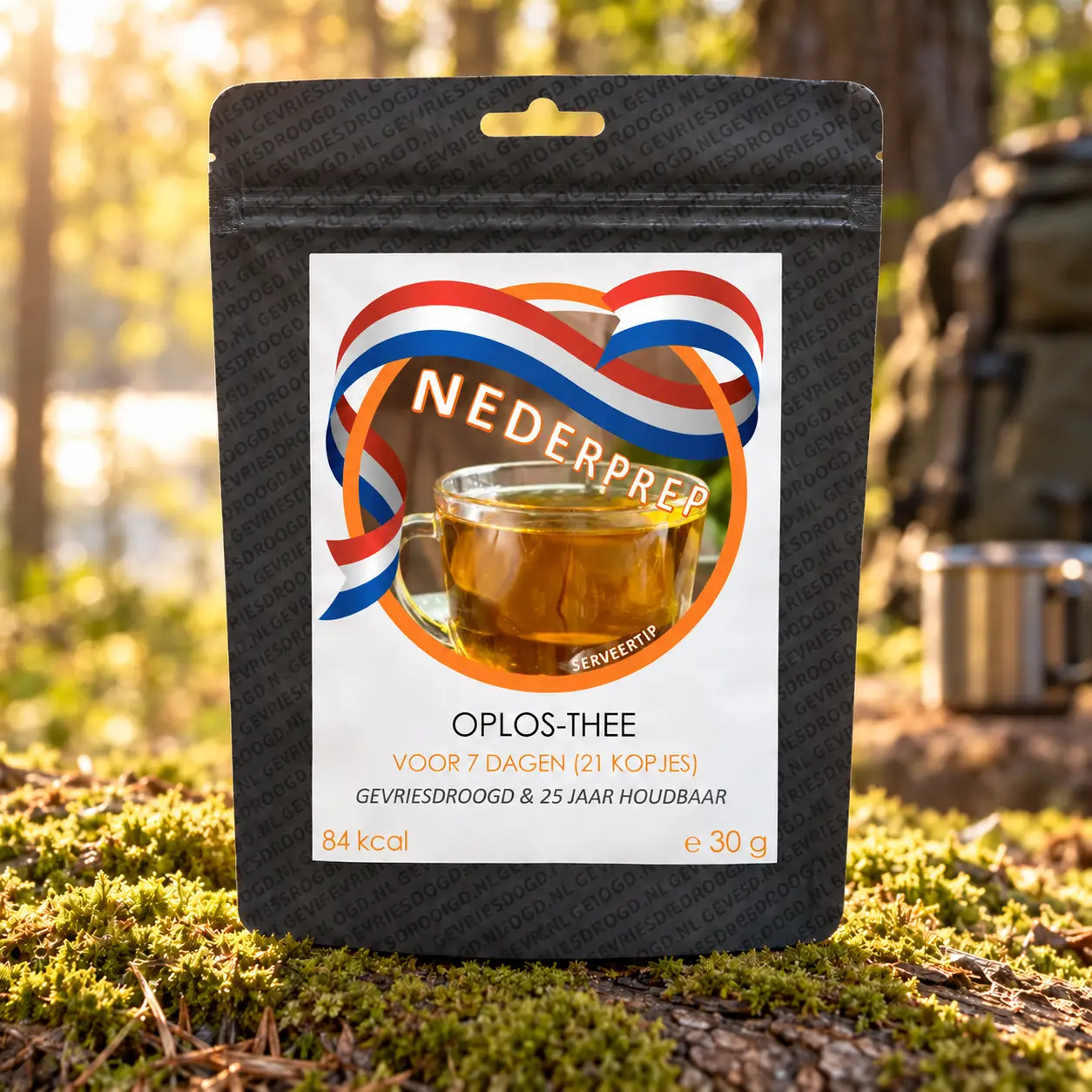 Nederprep Oplos-thee