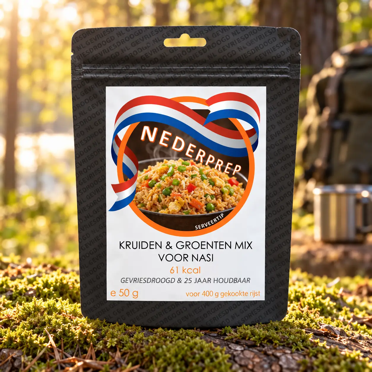 Nederprep Kruiden- en groentemix voor nasi