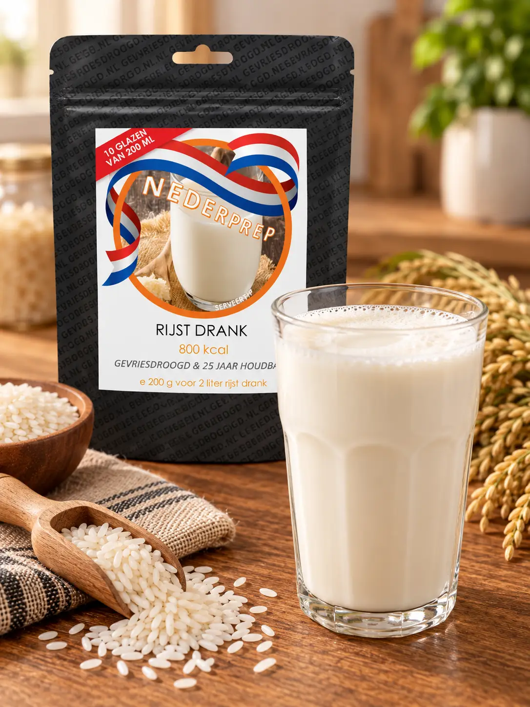 Rijstdrank uit je voorraad – serveersuggestie