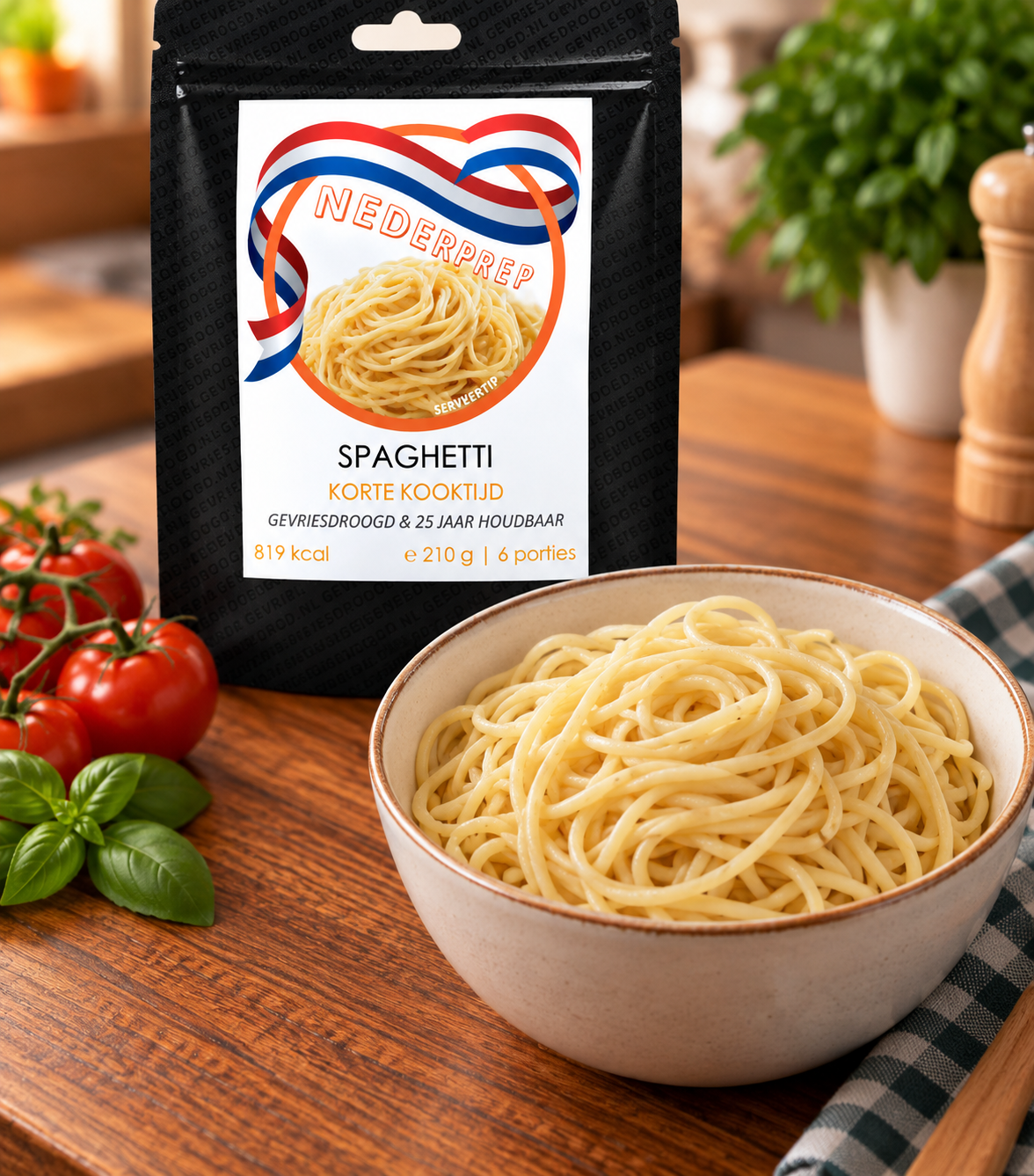 Spaghetti — 6 porties