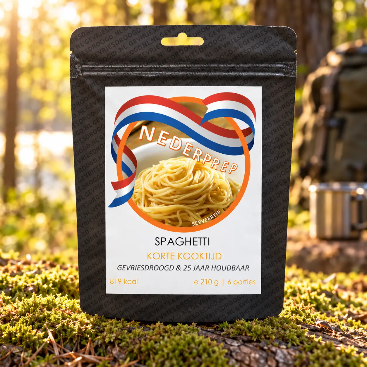 Nederprep Spaghetti — 6 porties